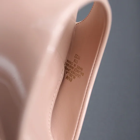 Marc Fisher Ankle Strap Platform Sandal (Womens) Light Pink (looks nude) 8.5 - Picture 7 of 13